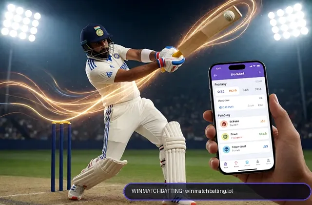 Winmatchbatting (winmatch batting) fantasy cricket & matchday visual 1